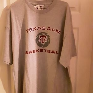 Texas A & M Basketball T-Shirt - 2XL